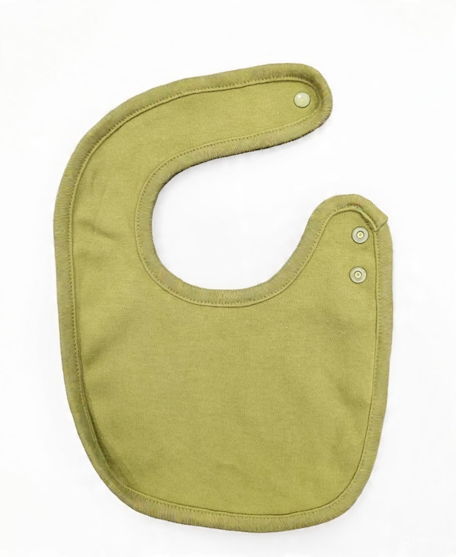 Snap Button 100% organic cotton Bib