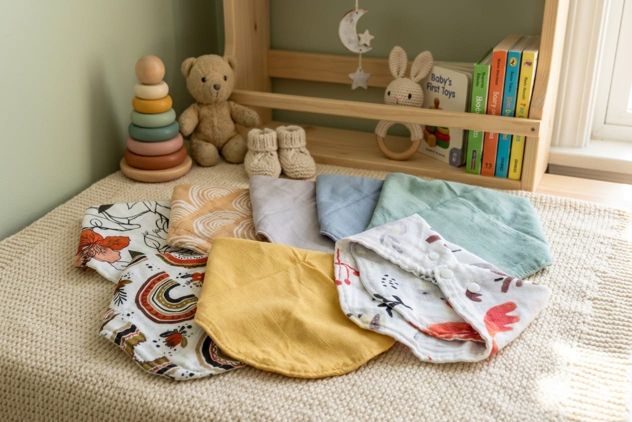 Snap Button Napkins 100% Cotton