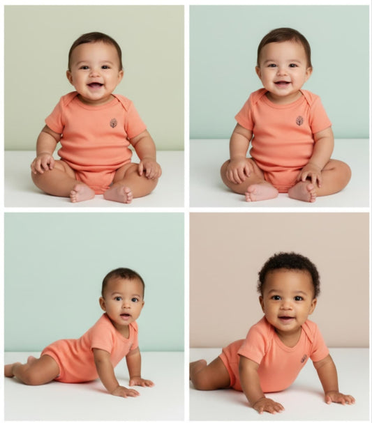 Organic Half Sleeve Onsie