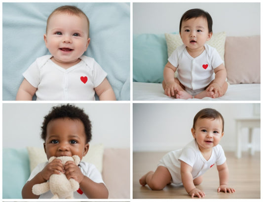 Organic Half Sleeve Romper