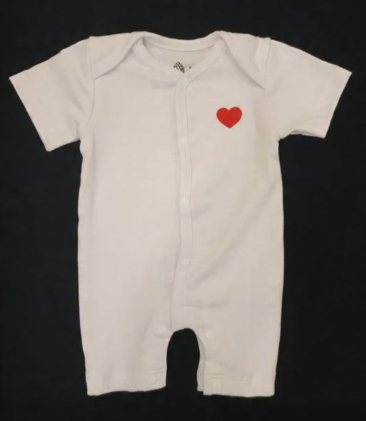 Organic Half Sleeve Romper