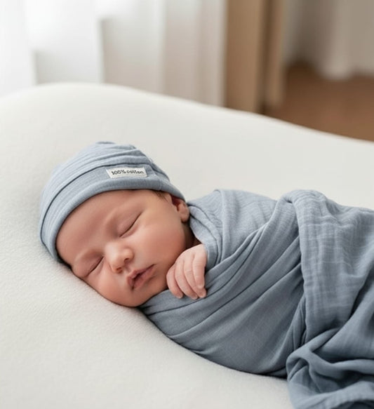 Swaddles for babies 100% Cotton (2 Layer) (Copy)