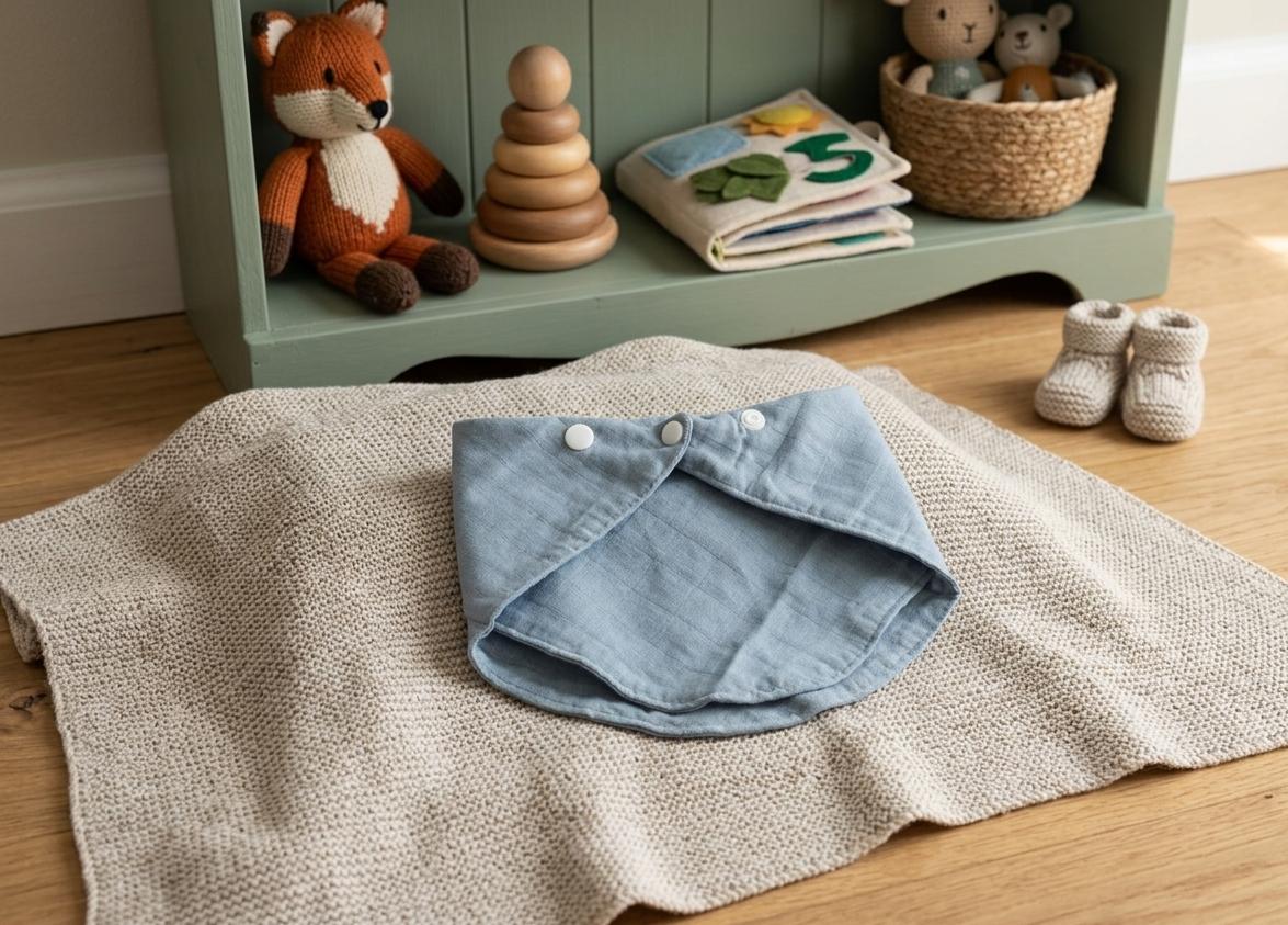 Snap Button Napkins 100% Cotton