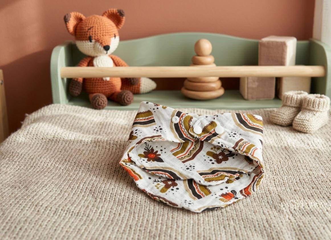 Snap Button Napkins 100% Cotton