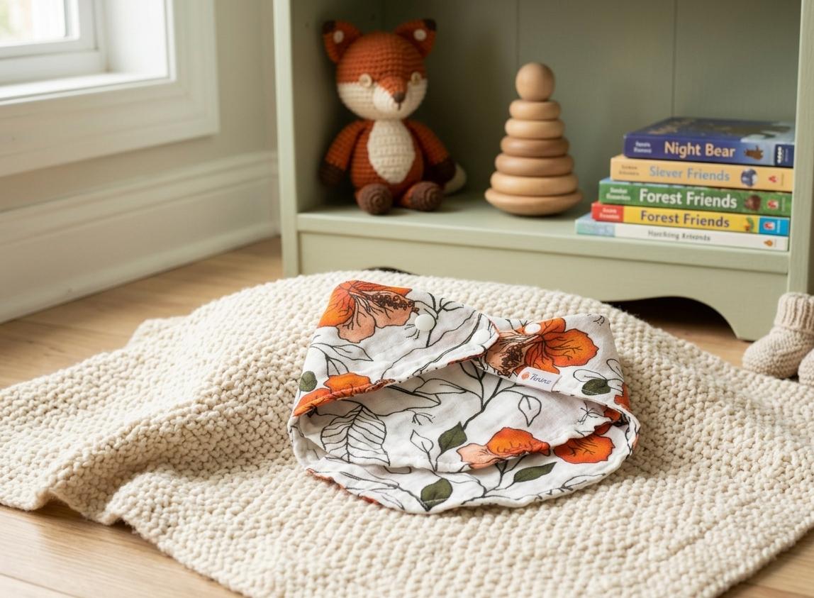 Snap Button Napkins 100% Cotton