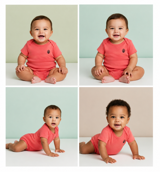 Organic Half Sleeve Onsie